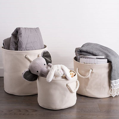 Cesto de armazenamento multifuncional para uso doméstico para revistas, brinquedos para animais de estimação e roupa