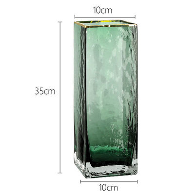 Vãs de cristal de vidro retangulares em grande quantidade - Uma necessidade moderna para casamentos e outros eventos