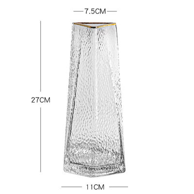 Vãs de cristal de vidro retangulares em grande quantidade - Uma necessidade moderna para casamentos e outros eventos