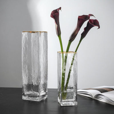 Vaso de mesa de vidro de todas as estações em decoração residencial a granel com Phnom Penh alto vidro moderno