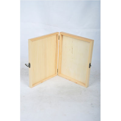 Caixa de charutos de madeira não acabada para embalagens e impressões ecológicas