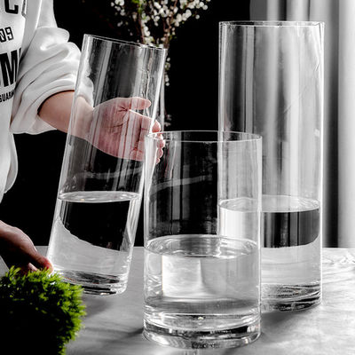 Minimalista 60cm alto vasos de vidro A combinação perfeita de estilo e função
