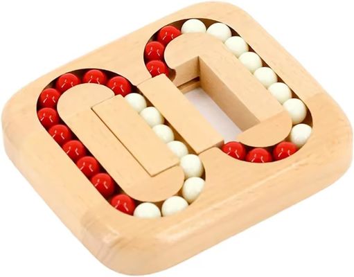 Unisex 202405 Madeira Tile Brain Labirinto Jogo para Idosos Idosos Adultos Fácil Jogos de Puzzle para Alzheimer