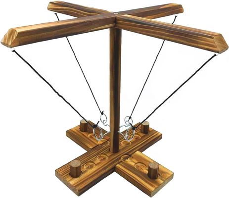 Salve espaço Solid Wooden Ring Hook Toss Game Última adição para Bar Entertainment