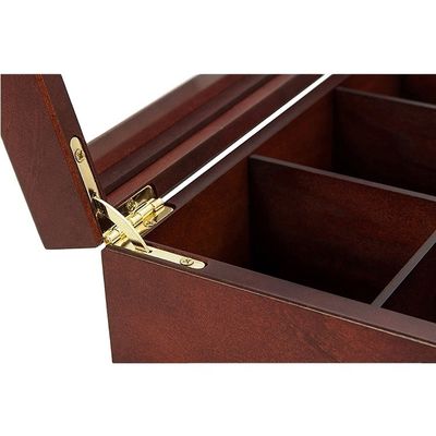 Logotipo personalizado aceitável pintado eco-friendly vintage caixa de madeira caixa de embalagem chá