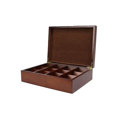 Logotipo personalizado aceitável pintado eco-friendly vintage caixa de madeira caixa de embalagem chá