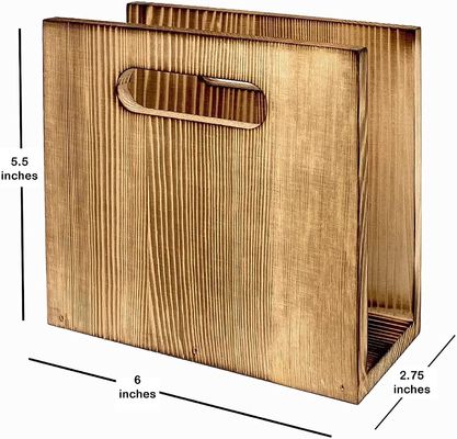 Tela de guardanapo rústico personalizável para decoração de casas de fazenda Impressão de tela de seda / queimada