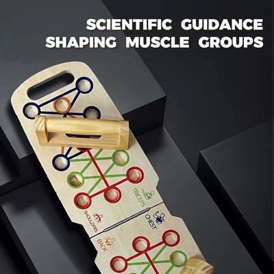 Mãos de madeira dobrável de tamanho personalizado para treinamento de força profissional