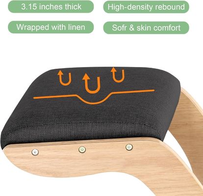 Cadeira de joelhos ergonômica de balanço cadeira de joelhos moderna de postura ereta cadeira para estômago em casa otomano