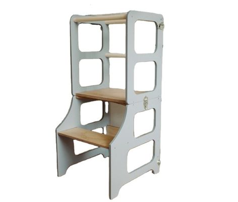 Correios Embalagem Sala de estar Torre de cozinha 3in1 Slide de mesa de tabuleiro dobrável para crianças