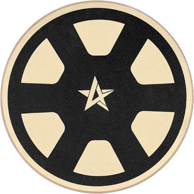 Tabuleiro de balanço de madeira de balanço ecológico para treinamento de equilíbrio versátil e decoração doméstica