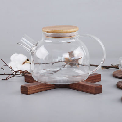 Madeira de cor simples Beech Walnut Cross X Forma Vernizado Pot Mat Coaster para utensílios de cozinha