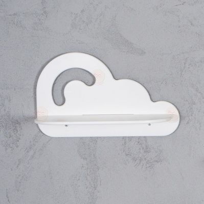 Eletrodomésticos Crianças Armazenamento de brinquedos Decoração de quarto Preppy Forma de nuvem Criança flutuante Prateleiras em chamas