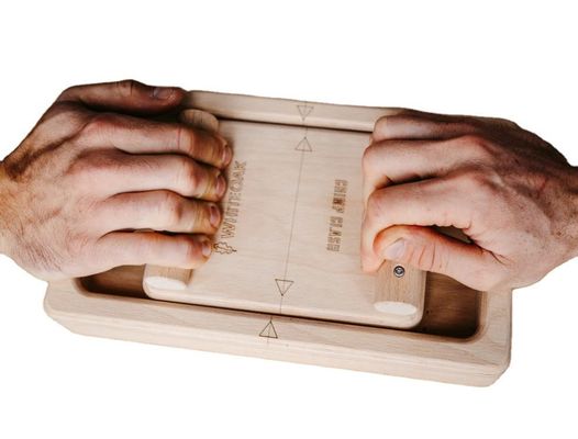 Custom Crimp Clash Tug of War para Alpinistas Finger Armwrestling Design personalizado