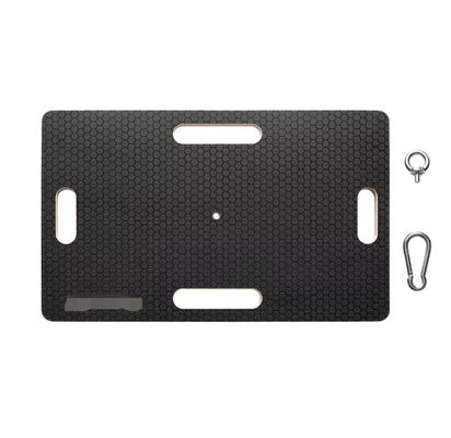 Plataforma de treinamento de resistência de banda de borracha de alta quantidade com logotipo personalizado e madeira