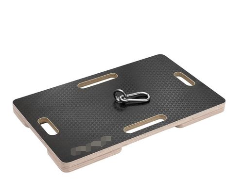 Plataforma de treinamento de resistência de banda de borracha de alta quantidade com logotipo personalizado e madeira