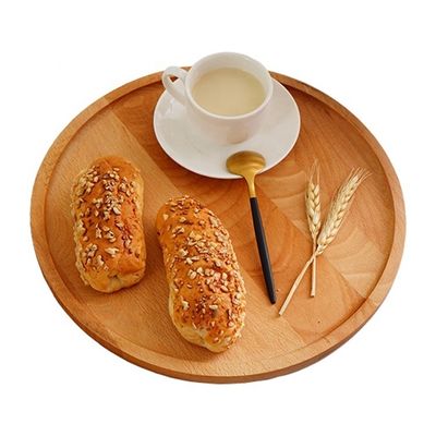 Taça de talheres de madeira maciça natural de bambu personalizada em diferentes tamanhos e formas