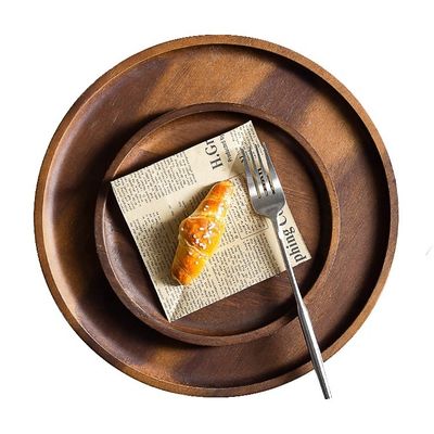 Logotipo personalizado aceito Delicado estilo nórdico bandeja de artesanato de madeira 40,5x18,5x2cm