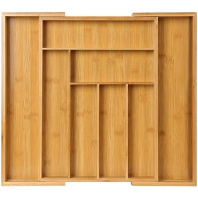 Caixa de talheres ajustável para facas colheres garfos logotipo personalizado organizador aceitável