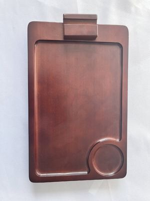 360 Tabela de braço giratório para sofá de madeira de acácia