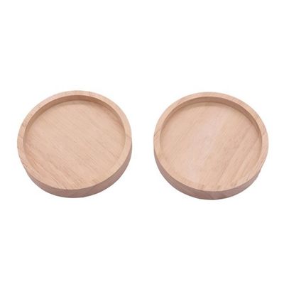 Logotipo personalizado Acceptável Tapete redondo de taça para o mais novo isolamento térmico de café na cozinha