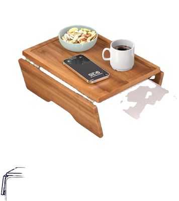 Caixa de apoio de braço de dupla camada para sofá sofá cadeira Mantenha seus itens ao alcance do braço