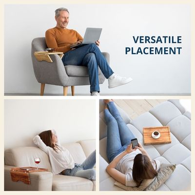 Caixa de apoio de braço de dupla camada para sofá sofá cadeira Mantenha seus itens ao alcance do braço