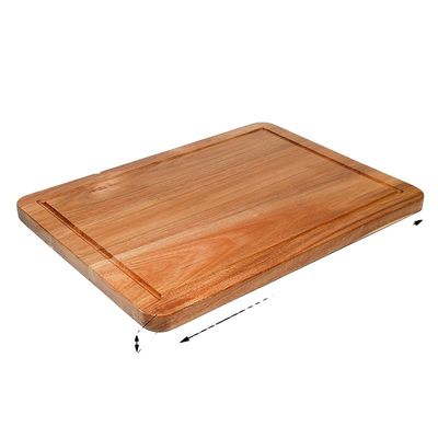 Tabuleiro de corte de madeira de toda a estação Alimentos de cozinha e óleo vegetal Cor simples