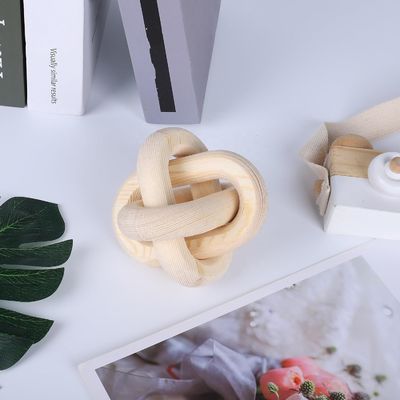 Modern Style Custom Chain Link de madeira natural Decorativa Decoração de parede Chain para chá / café / doces