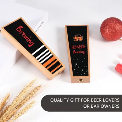 Mãos de torneira de cerveja personalizáveis para bares e restaurantes Logotipo incluído