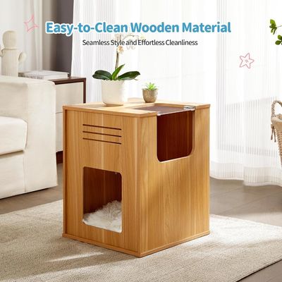 Tipo de item de mobiliário para animais de estimação Casa grande para gatos com raspadinha e deflector ajustável