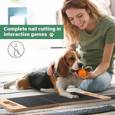 Cuidados com unhas de cães sem medo, para poupar espaço, com logotipo personalizado e design ajustável