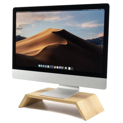 Equipamento de monitoramento LCD de computador de madeira com design ergonômico e material de madeira