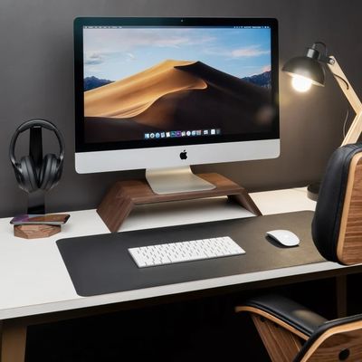 Equipamento de monitoramento LCD de computador de madeira com design ergonômico e material de madeira