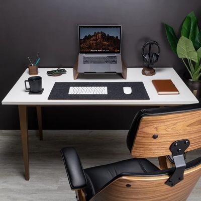 Tela de computador portátil de madeira de tamanho personalizado