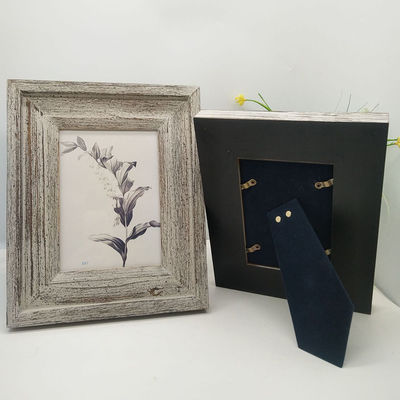 Quadros de madeira 4 " 6 " 7 " em estilo rústico personalizado esculpido à mão com cor simples