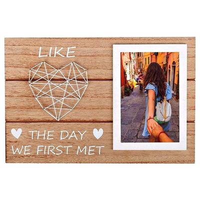 Estruturas de imagem de madeira de estilo rústico