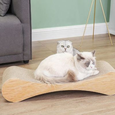 Mantenha seu gato feliz e sua casa ecológica com este raspador