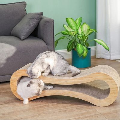 Venda Interativo Durável Cartão Corrugado Gato Raspador Post Solução Sustentável