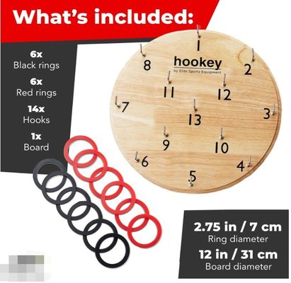 Divertimento ao ar livre para adultos e crianças Jogo de lançamento de anéis personalizado