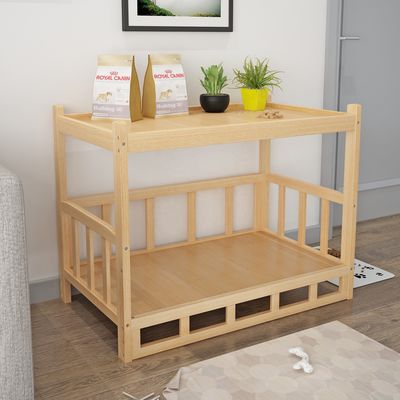 Lavar à mão Custom Multi funcional de cor natural mesa de cama para cama de gato / cão 45x60cm