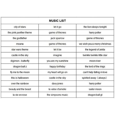 Pequenas Caixas de Música de Cor de Madeira de Pinheiro 6.3x5x4.2cm para Presentes de Natal em Grande Demanda