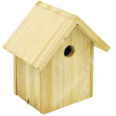 Casas feitas à mão, penduradas, recicláveis, de madeira, Casa de pássaros, caixa de reprodução de ninhos ecológicos personalizada