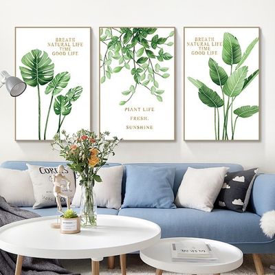 Quadros fotográficos personalizados de estilo rústico nórdico para decoração residencial Accepatble