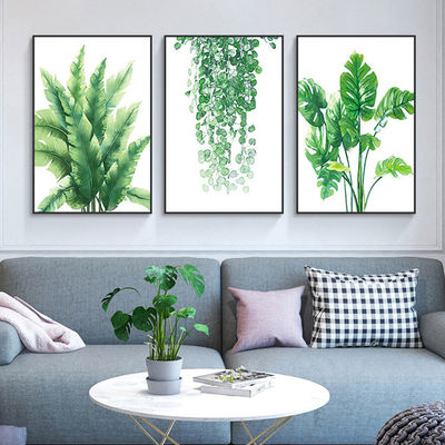 Quadros fotográficos personalizados de estilo rústico nórdico para decoração residencial Accepatble