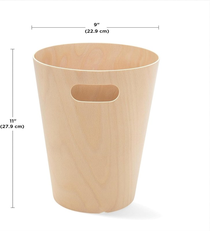 Pequeno depósito de lixo de serviço personalizado rústico depósito de lixo para banheiro quarto cozinha escritório