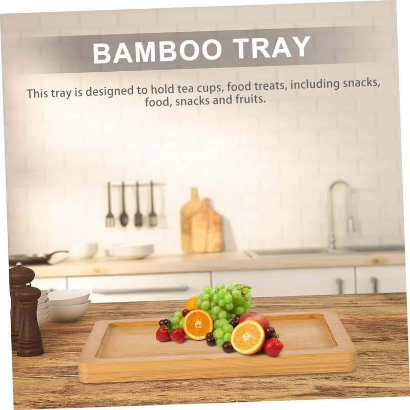 Decoração de sala de estar Custom 4pcs Pallet Trays de madeira para comida Servir e Display Trays