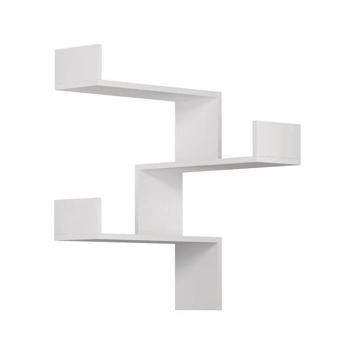 Prateleira de parede de madeira ajustável para logotipo personalizado tamanho mobiliário doméstico moderno decorativo