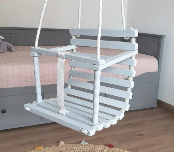 Função de poupança de espaço Personalizado personalizado balanço de madeira artesanal para exterior e interior