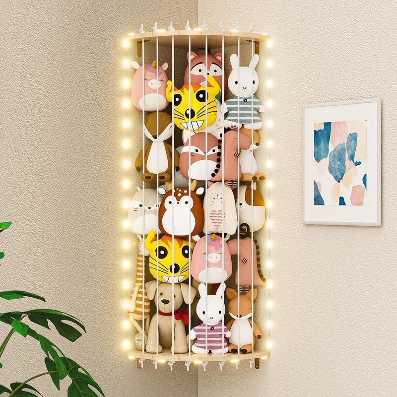 Outra Organização de Armazenamento Doméstico Logotipo personalizado Prateleira de armazenamento de presentes para animais de pelúcia